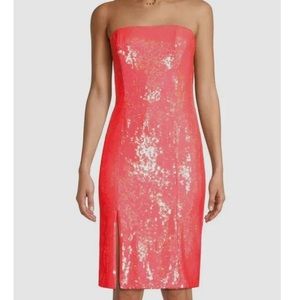 Aidan Mattox strapless sequin dress. BNWT size 14